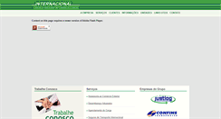 Desktop Screenshot of internacionalnet.com.br